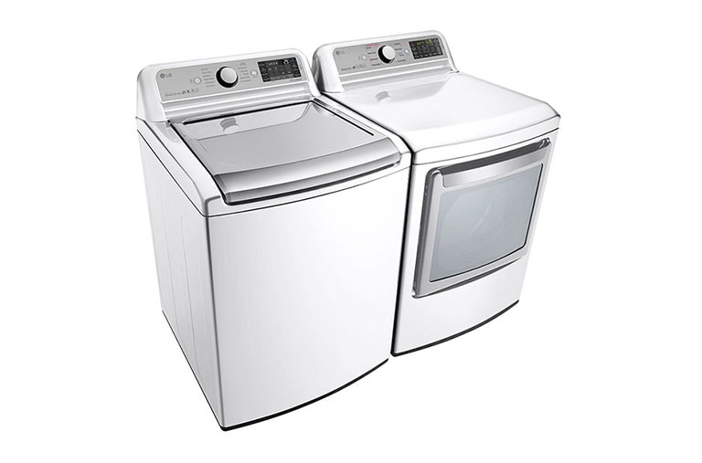 LG 7.3 cu.ft Electric Dryer with TurboSteam®, DLEX7200W