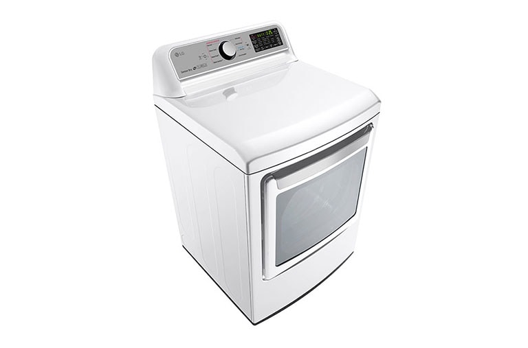 LG 7.3 cu.ft Electric Dryer with TurboSteam®, DLEX7200W
