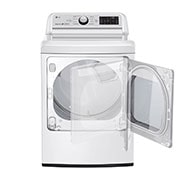 LG 7.3 cu.ft Electric Dryer with TurboSteam®, DLEX7250W
