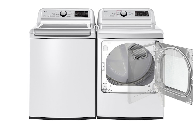 LG 7.3 cu.ft Electric Dryer with TurboSteam®, DLEX7250W