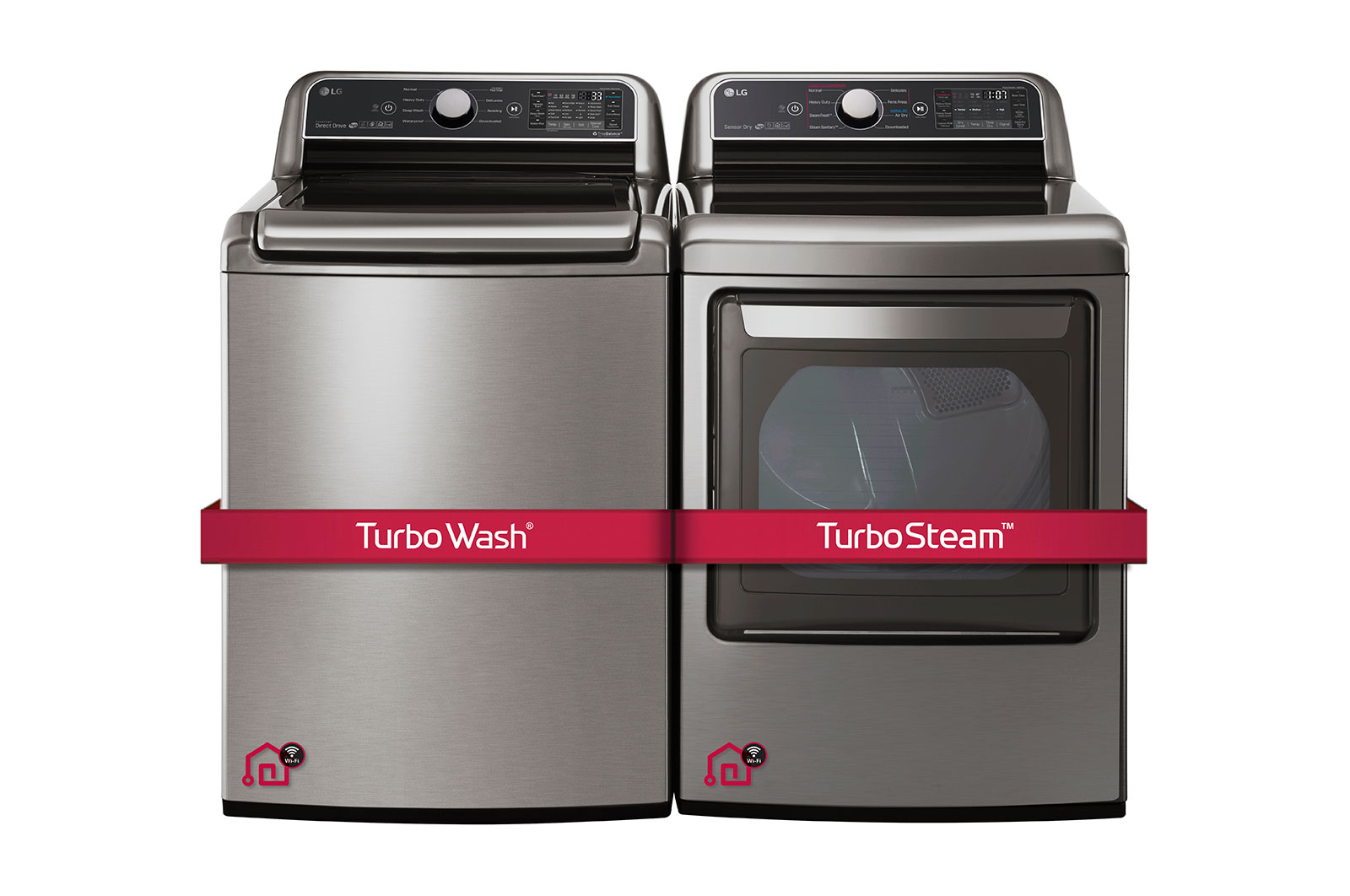 LG 7.3 cu.ft. Super Capacity Dryer with EasyLoad™ dual-opening door, DLEX7300VE