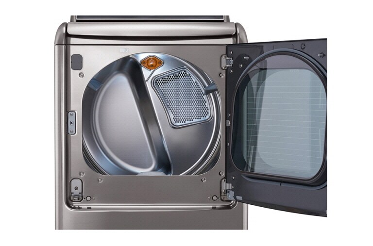 LG 9.0 cu.ft. MEGA Capacity TurboSteam Dryer with EasyLoad™ Door, DLEX7700VE