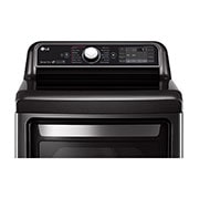LG 7.3 cu.ft. TurboSteam™ Dryer with EasyLoad™ Dual-opening Door, DLEX7900BE