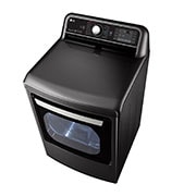 LG 7.3 cu.ft. TurboSteam™ Dryer with EasyLoad™ Dual-opening Door, DLEX7900BE