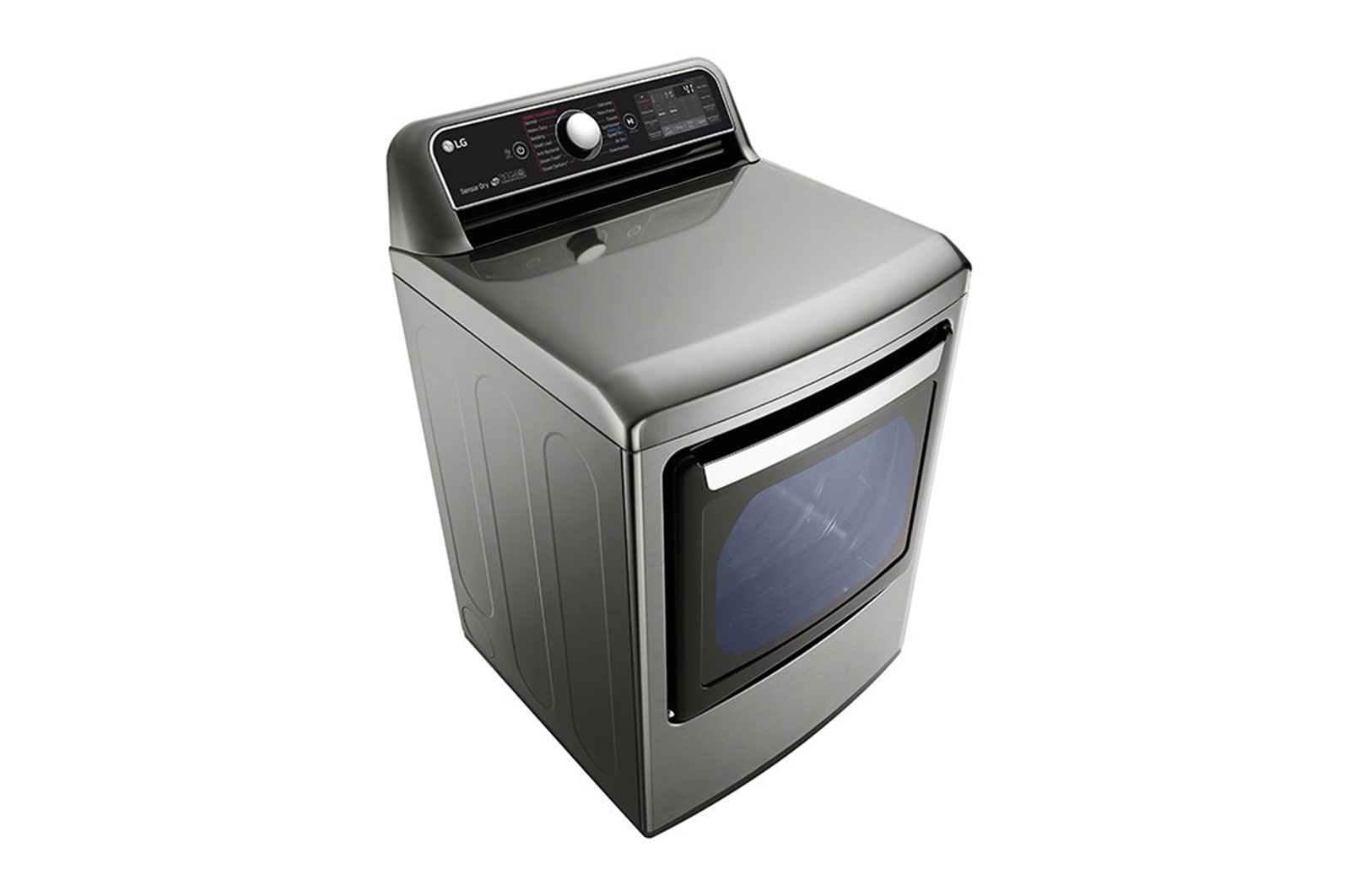 LG 7.3 cu.ft. TurboSteam™ Dryer with EasyLoad™ Dual-opening Door, DLEX7900VE