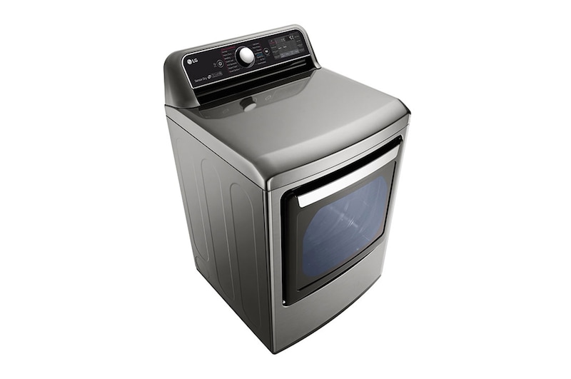LG 7.3 cu.ft. TurboSteam™ Dryer with EasyLoad™ Dual-opening Door, DLEX7900VE