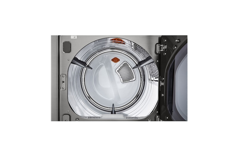 LG 7.3 cu.ft. TurboSteam™ Dryer with EasyLoad™ Dual-opening Door, DLEX7900VE