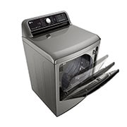 LG 7.3 cu.ft. TurboSteam™ Dryer with EasyLoad™ Dual-opening Door, DLEX7900VE