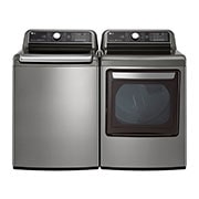 LG 7.3 cu.ft. TurboSteam™ Dryer with EasyLoad™ Dual-opening Door, DLEX7900VE