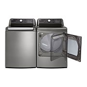 LG 7.3 cu.ft. TurboSteam™ Dryer with EasyLoad™ Dual-opening Door, DLEX7900VE