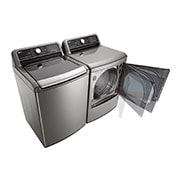 LG 7.3 cu.ft. TurboSteam™ Dryer with EasyLoad™ Dual-opening Door, DLEX7900VE