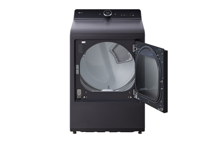 front door open view