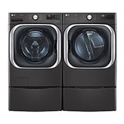 LG 9.0 cu. ft. Mega Capacity Smart wi-fi Enabled Front Load Electric Dryer with TurboSteam™ and Built-In Intelligence, DLEX8900B