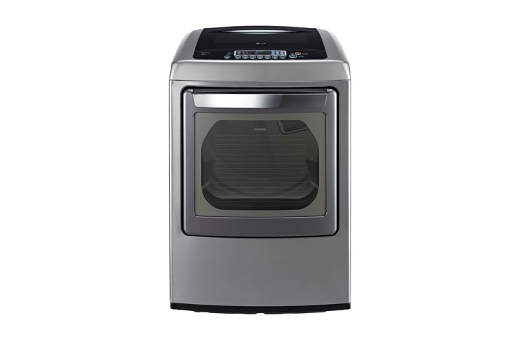 Front view of 7.3 cu.ft. Electric Steam Dryer with Sensor Dry DLEY1201V