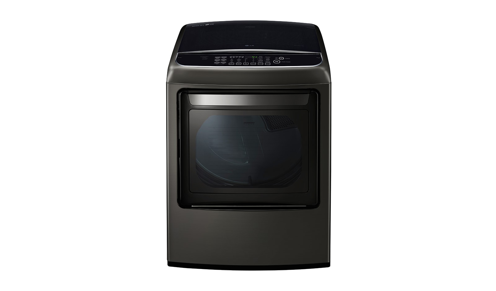 Front view of 7.3 cu. ft. Steam Dryer with Easyload™ DLEY1901KE