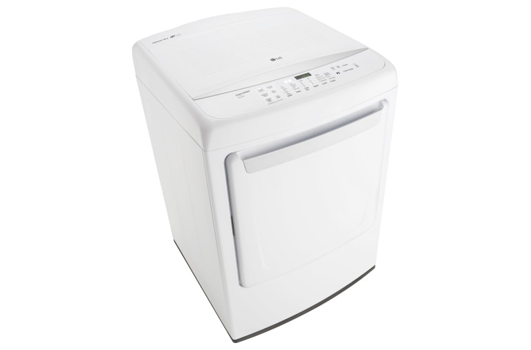 LG 7.3 cu. ft. Ultra Large Capacity High Efficiency Front Control Dryer w/ NFC Tag On, DLG1502W