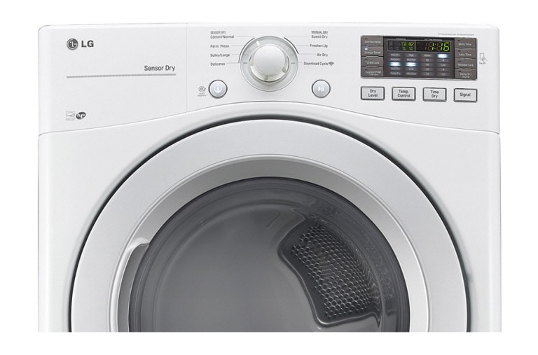 LG 7.4 CU.FT. ULTRA LARGE CAPACITY GAS DRYER WITH SENSOR DRY, DLG3171W