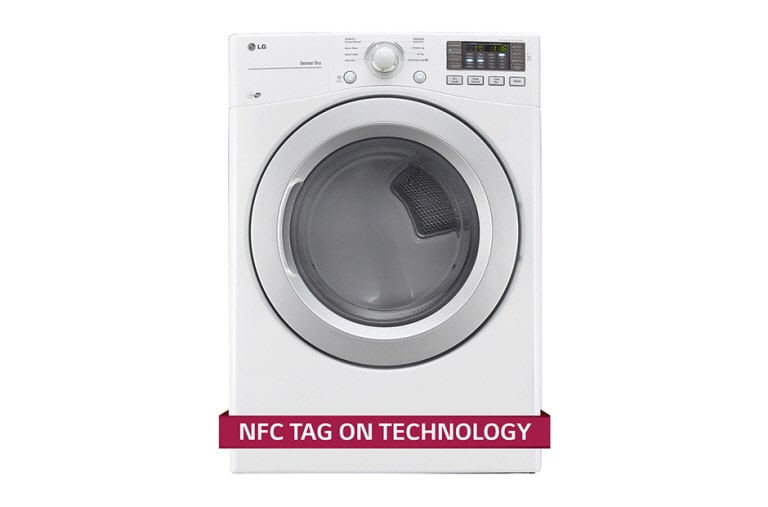 LG 7.4 CU.FT. ULTRA LARGE CAPACITY GAS DRYER WITH SENSOR DRY, DLG3171W