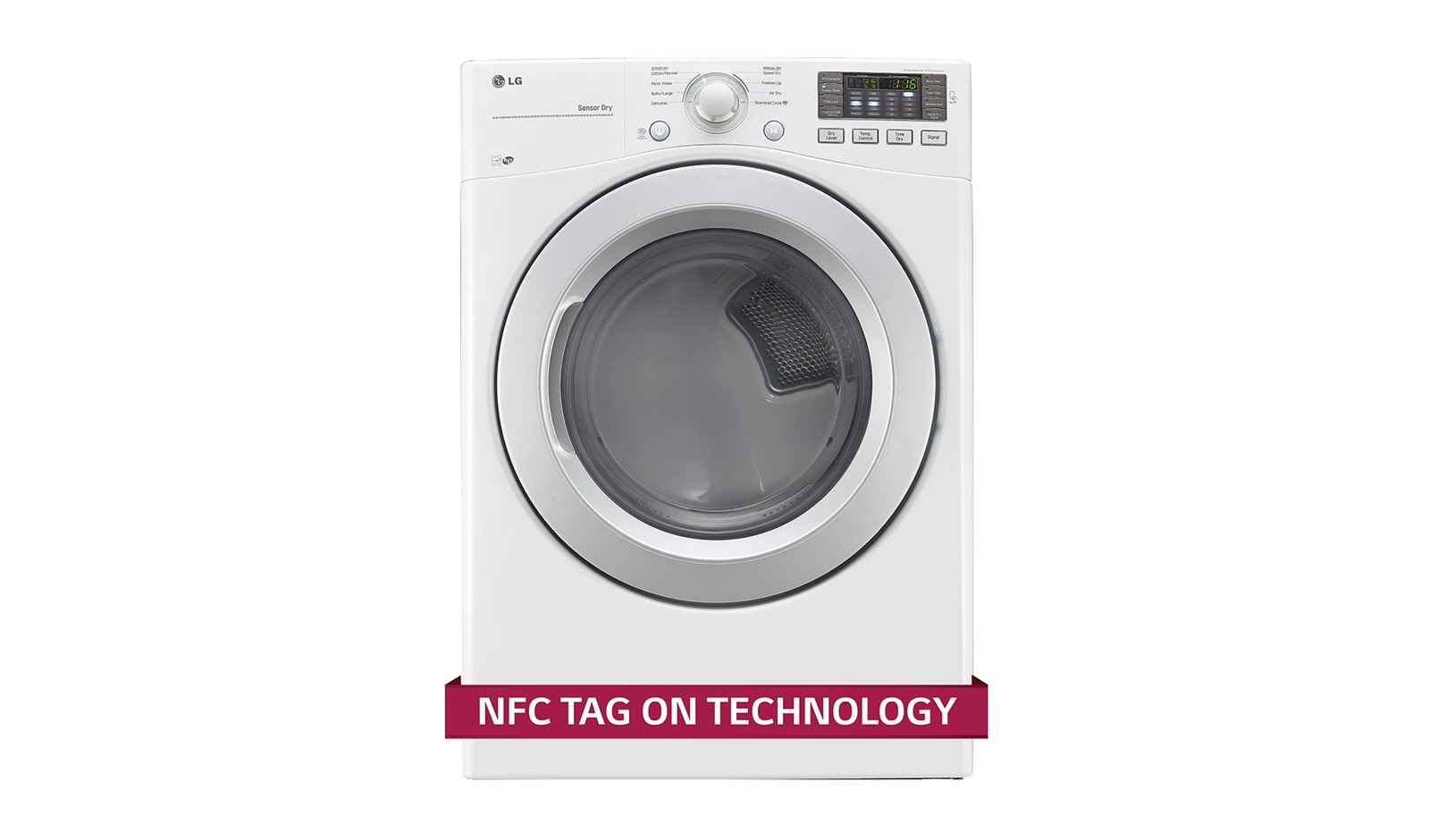 LG 7.4 CU.FT. ULTRA LARGE CAPACITY GAS DRYER WITH SENSOR DRY, DLG3171W