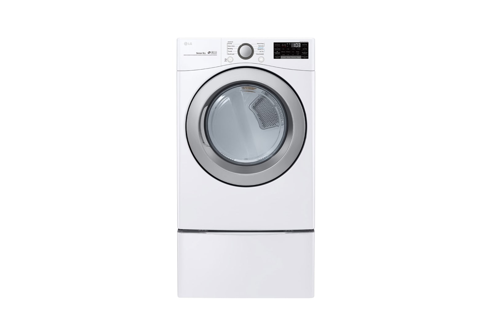 LG 7.4 cu. ft. Ultra Large Capacity Smart Wi-Fi Enabled Gas Dryer, DLG3501W