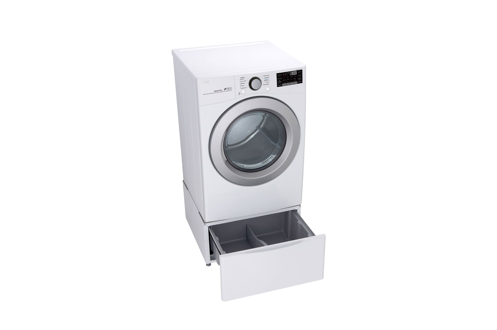 LG 7.4 cu. ft. Ultra Large Capacity Smart Wi-Fi Enabled Gas Dryer, DLG3501W