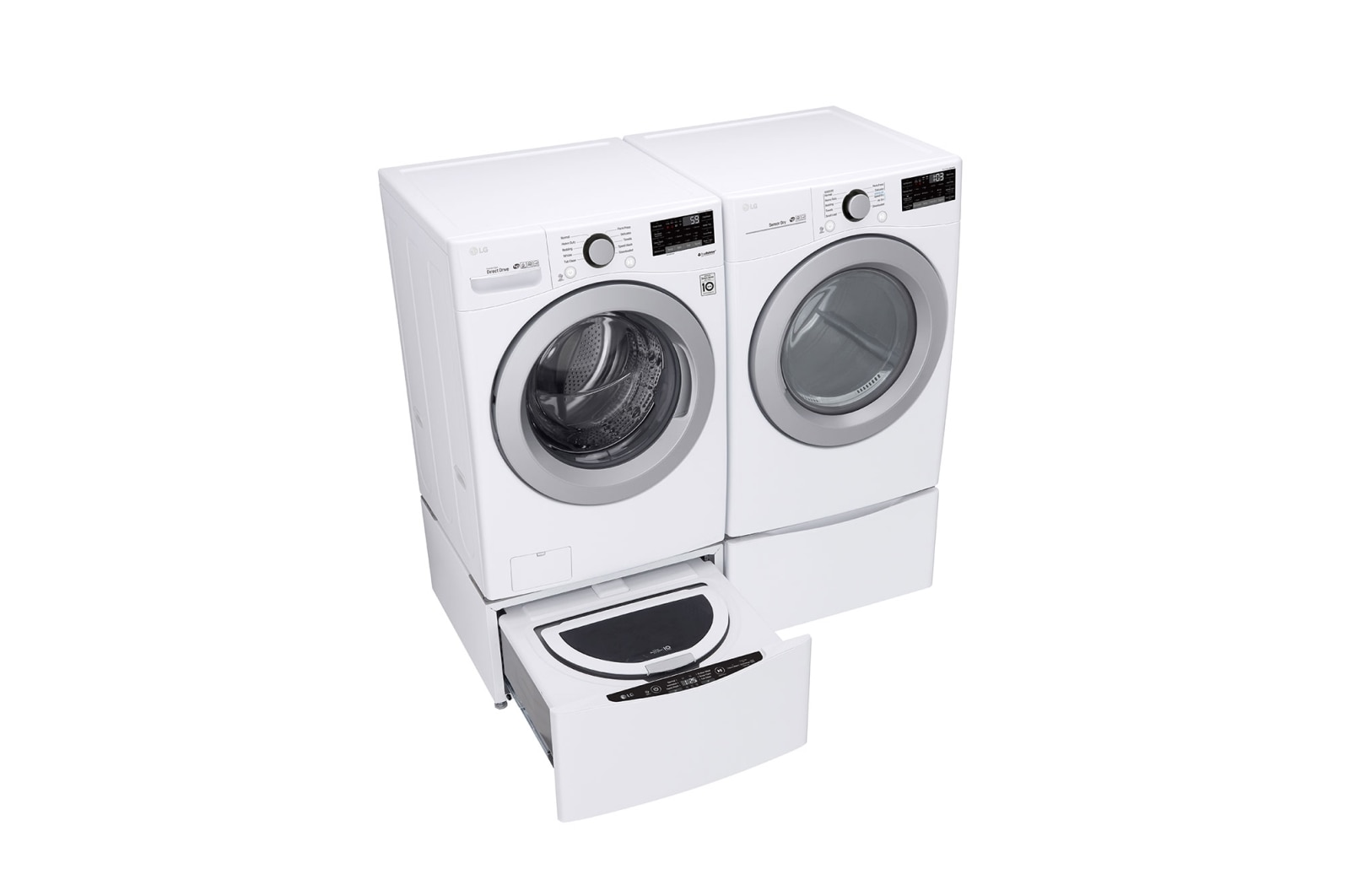 LG 7.4 cu. ft. Ultra Large Capacity Smart Wi-Fi Enabled Gas Dryer, DLG3501W