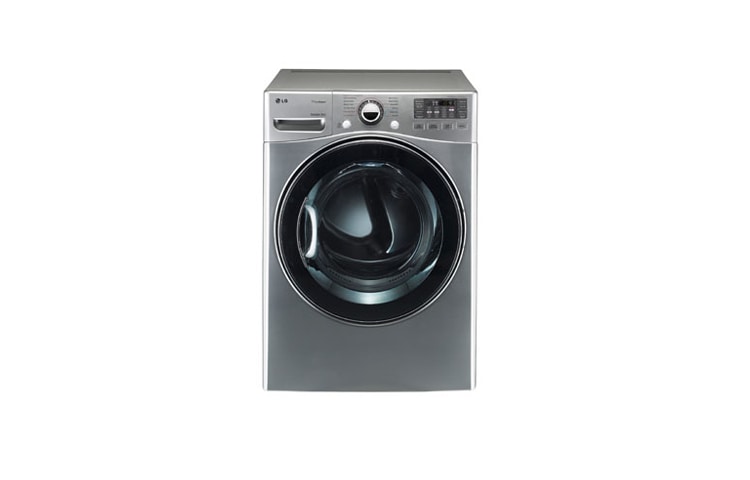 Front view of 7.3 cu.ft. Ultra Large Capacity Gas Dryer with TrueSteam™ Technology DLGX3471V
