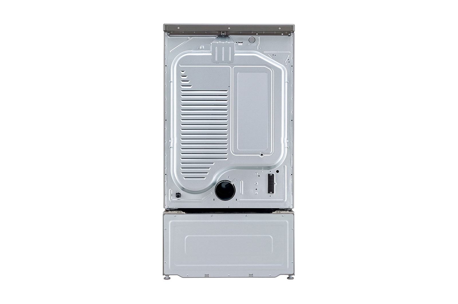 LG 7.4 cu.ft. Ultra Large Capacity Gas SteamDryer™ with NFC Tag on, DLGX3571V