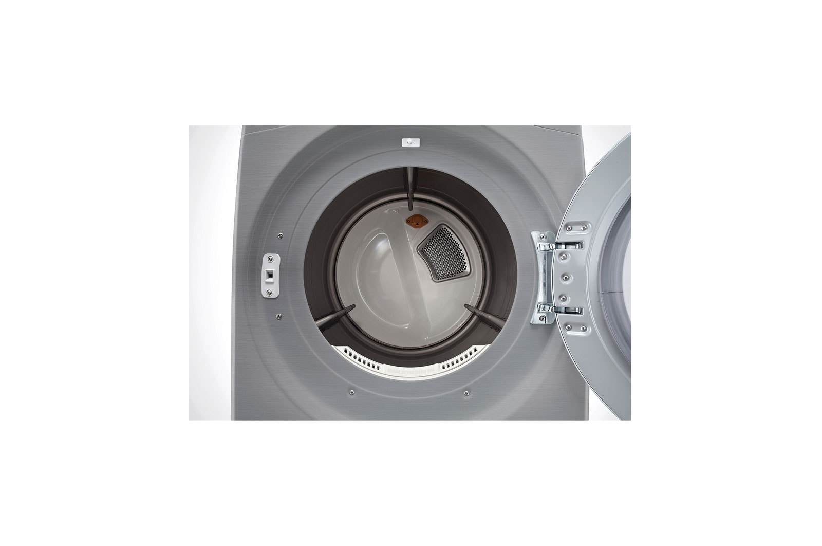 LG 7.4 cu.ft. Ultra Large Capacity Gas SteamDryer™ with NFC Tag on, DLGX3571V