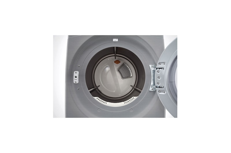 LG 7.4 cu.ft. Ultra Large Capacity Gas SteamDryer™ with NFC Tag on, DLGX3571V