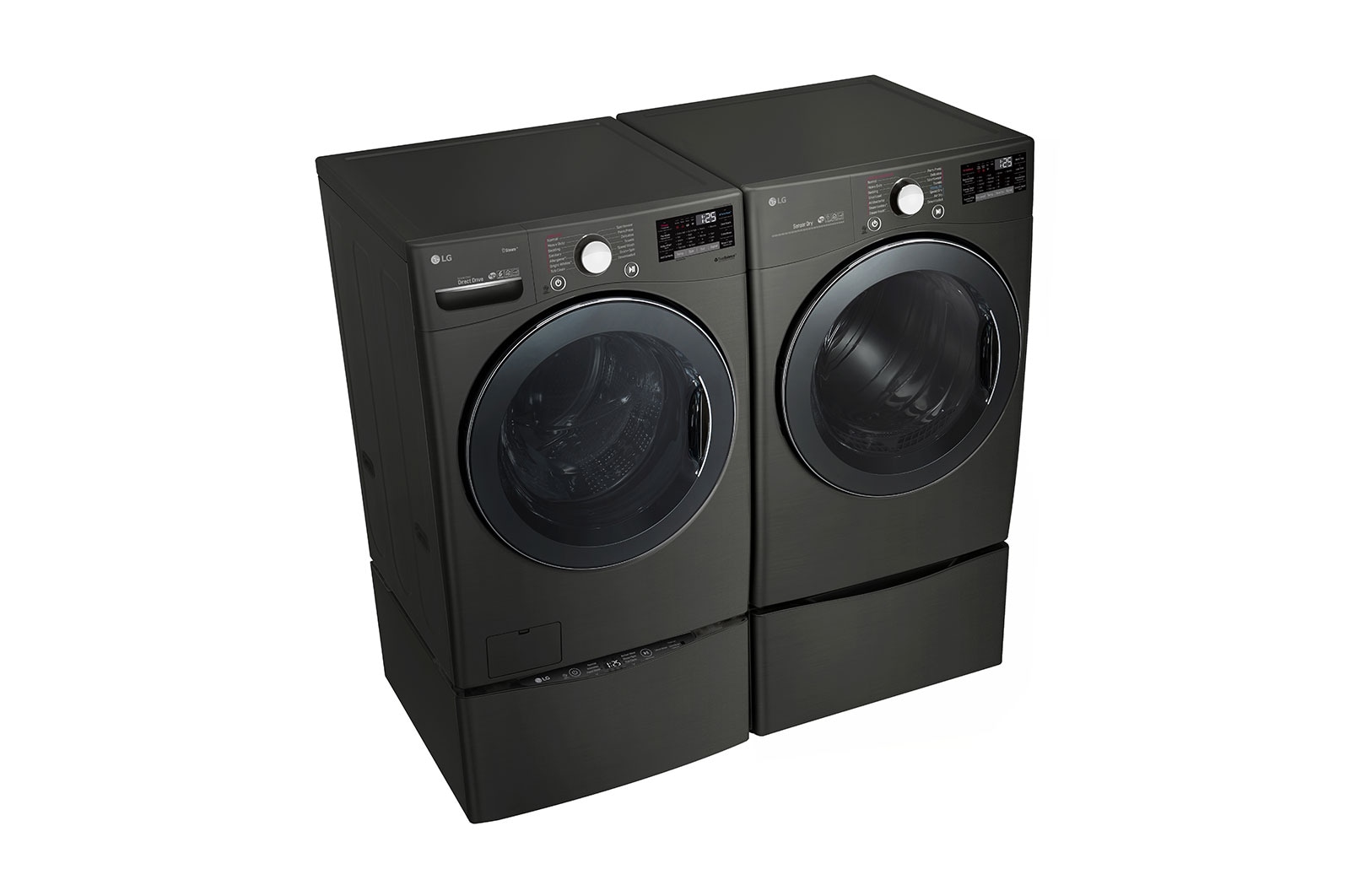 LG 7.4 cu.ft. Smart Wi-Fi Enabled Gas Dryer with TurboSteam™, DLGX3901B