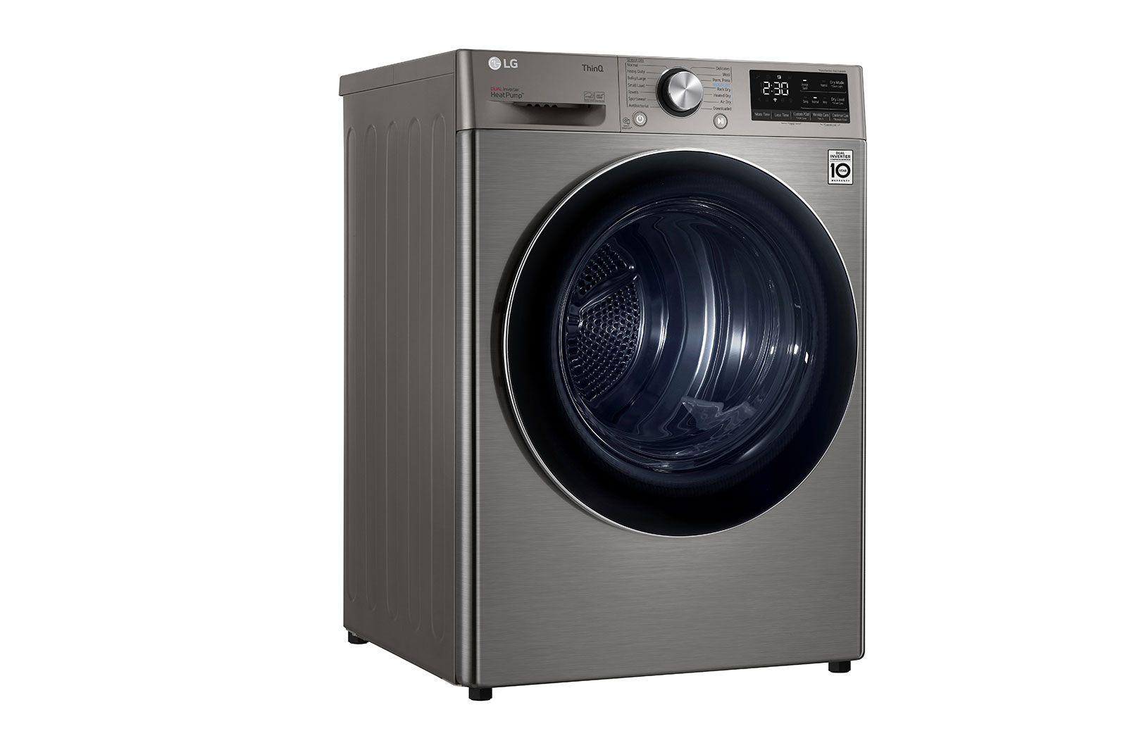 LG 4.2 cu. ft. Capacity Heat Pump Dryer, DLHC1455P