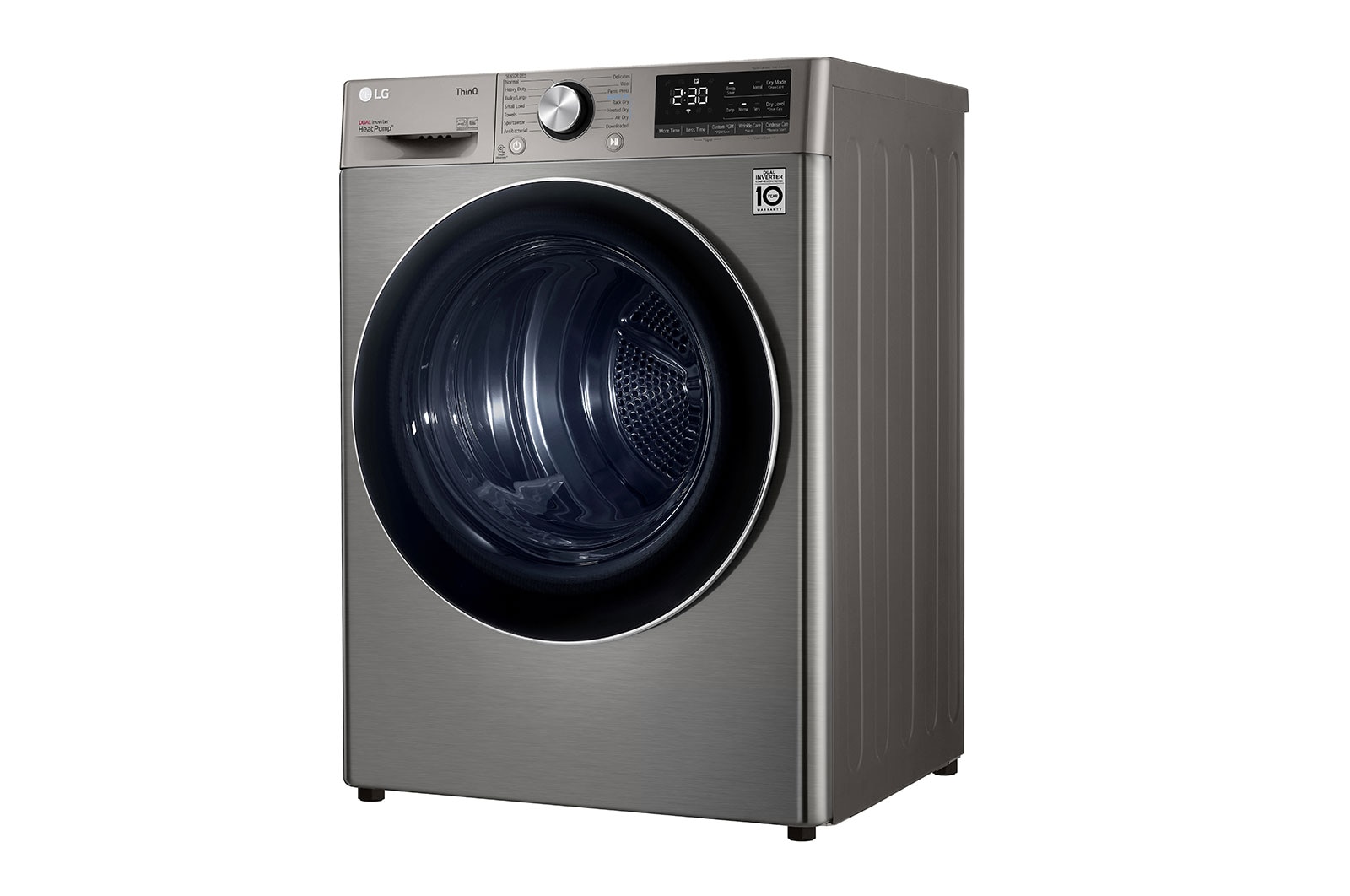 LG 4.2 cu. ft. Capacity Heat Pump Dryer, DLHC1455P