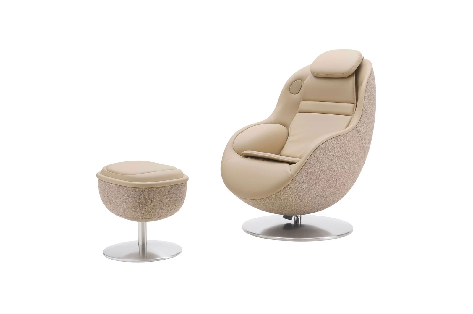 Front view of Massage Recliner