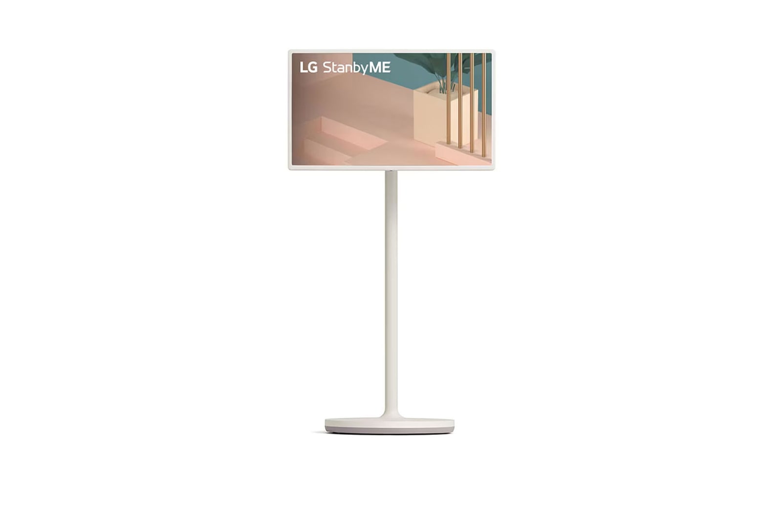 Front view of StanbyME Rollable Smart Touch Screen