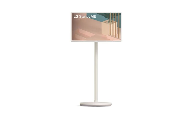 Front view of StanbyME Rollable Smart Touch Screen