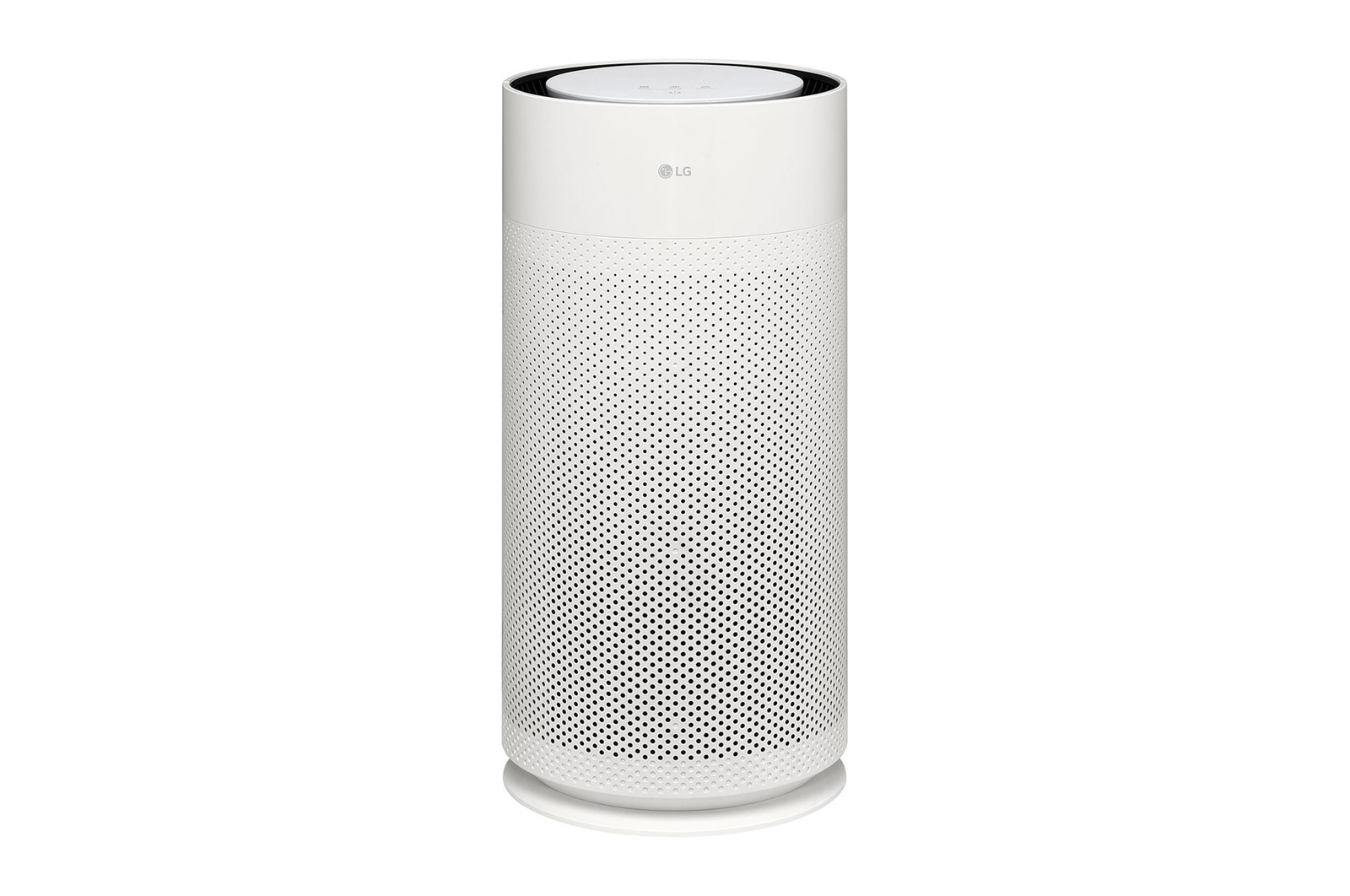 Front view of the LG PuriCare™ AeroHit Air Purifier AS351GW30.AWHCIL