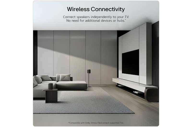 LG Sound Suite Stereo Suite 7 Pro (set) for real surround stereo sound (M7 2ea + W7), M7M7W7