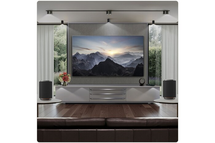 LG Sound Suite Stereo Suite 7 Pro (set) for real surround stereo sound (M7 2ea + W7), M7M7W7