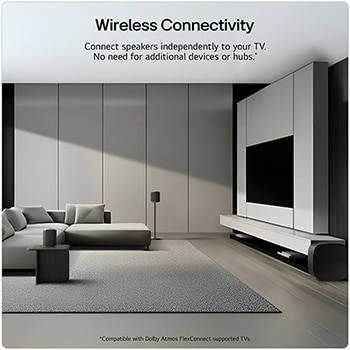 LG Sound Suite Stereo Suite 7 Pro (set) for real surround stereo sound (M7 2ea + W7), M7M7W7