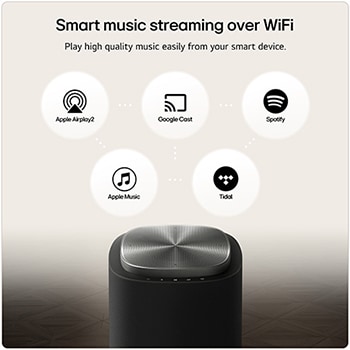 LG Sound Suite Stereo Suite 7 Pro (set) for real surround stereo sound (M7 2ea + W7), M7M7W7
