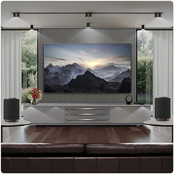 LG Sound Suite Stereo Suite 7 Pro (set) for real surround stereo sound (M7 2ea + W7), M7M7W7