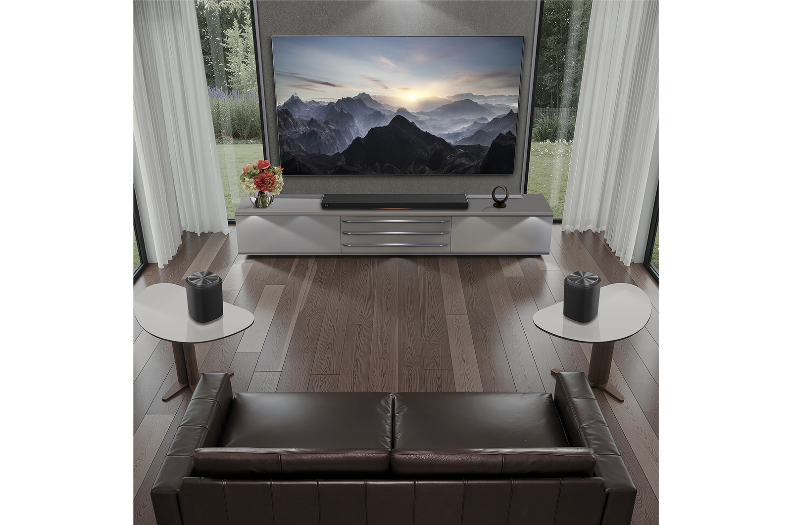 LG Sound Suite Immersive Suite 5 Pro (set) with 2 surround speakers & subwoofer (H7 + M5 2ea + W7), M5M5W7H7