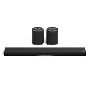 Front view of Sound Suite Immersive Suite 7 (set) with 2 surround speakers (H7 + M7 2ea) M7M7H7