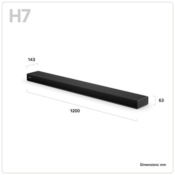 LG Sound Suite Immersive Suite 7 (set) with 2 surround speakers (H7 + M7 2ea), M7M7H7