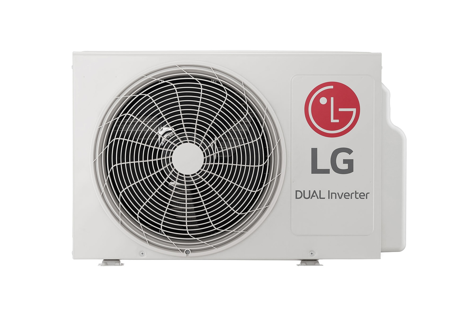 Front view of LG 9,000 BTU DUALCOOL Prestige, Heat Pump Condenser KUSAL091A