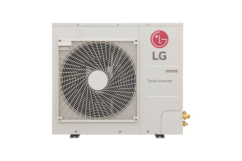 Front view of LG 30,000 BTU Extended Piping Heat Pump Condenser KUSAP301A