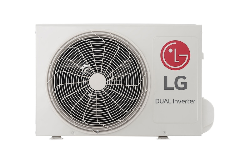 Front view of LG 12,000 BTU Builder Series Heat Pump Condenser KUSAZ121A