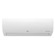 Front view of DUALCOOL® PRESTIGE 9,000 BTU, ThinQ®, -30 Hyper Heating operation LAN090HYV1