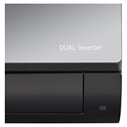 Close up view of dual inverter